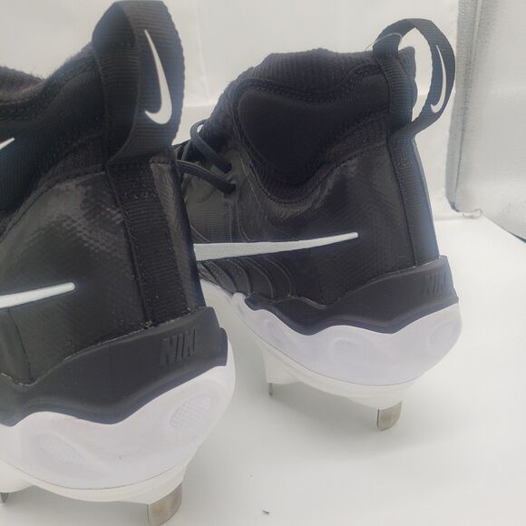 NEW Nike Alpha Huarache NXT Mens Metal Baseball Cleats Black Sz 10.5 DJ6517-001 - Picture 5 of 9